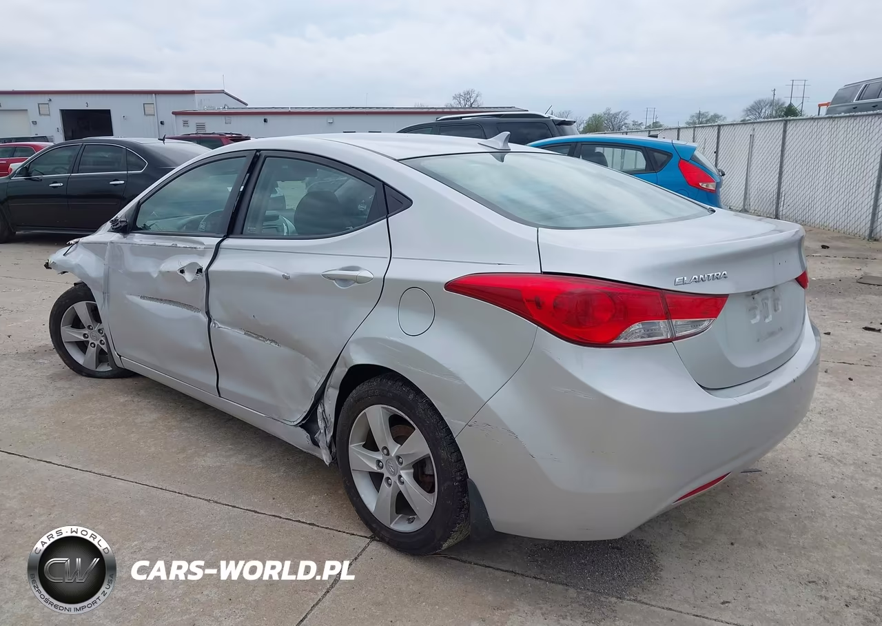 2012 Hyundai Elantra Gls (Ulsan Plant) VIN:KMHDH4AEXCU463283 - 3