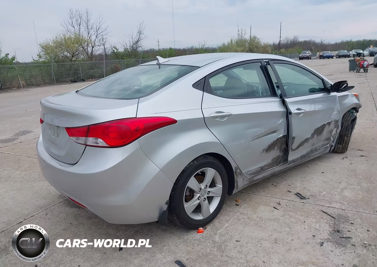 2012 Hyundai Elantra Gls (Ulsan Plant) VIN:KMHDH4AEXCU463283 - 4