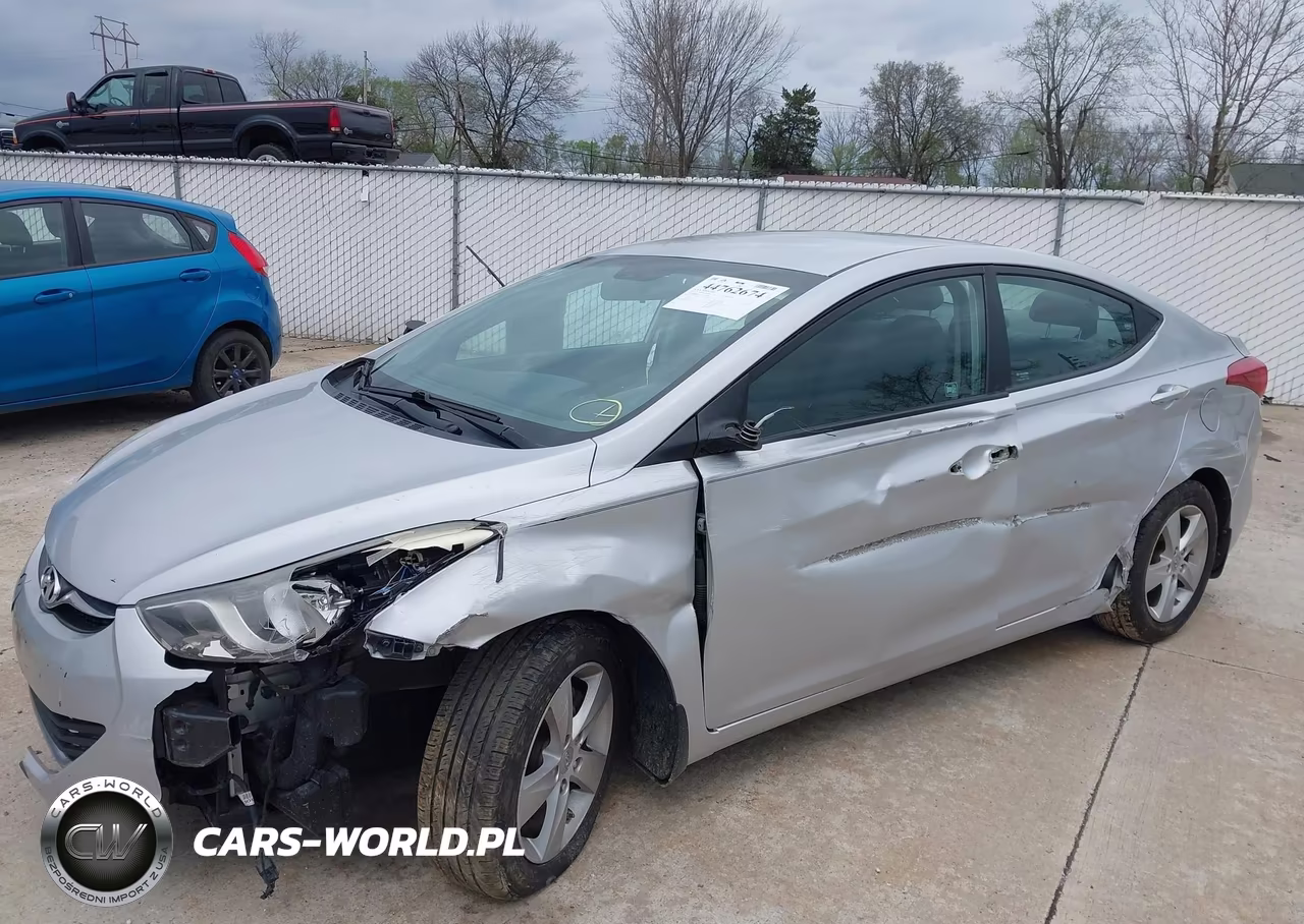 2012 Hyundai Elantra Gls (Ulsan Plant) VIN:KMHDH4AEXCU463283 - 6