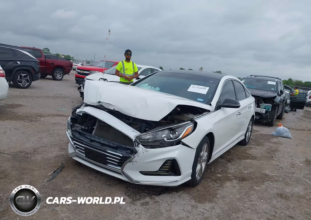 2018 Hyundai Sonata Sel VIN:5NPE34AFXJH626814 - 2