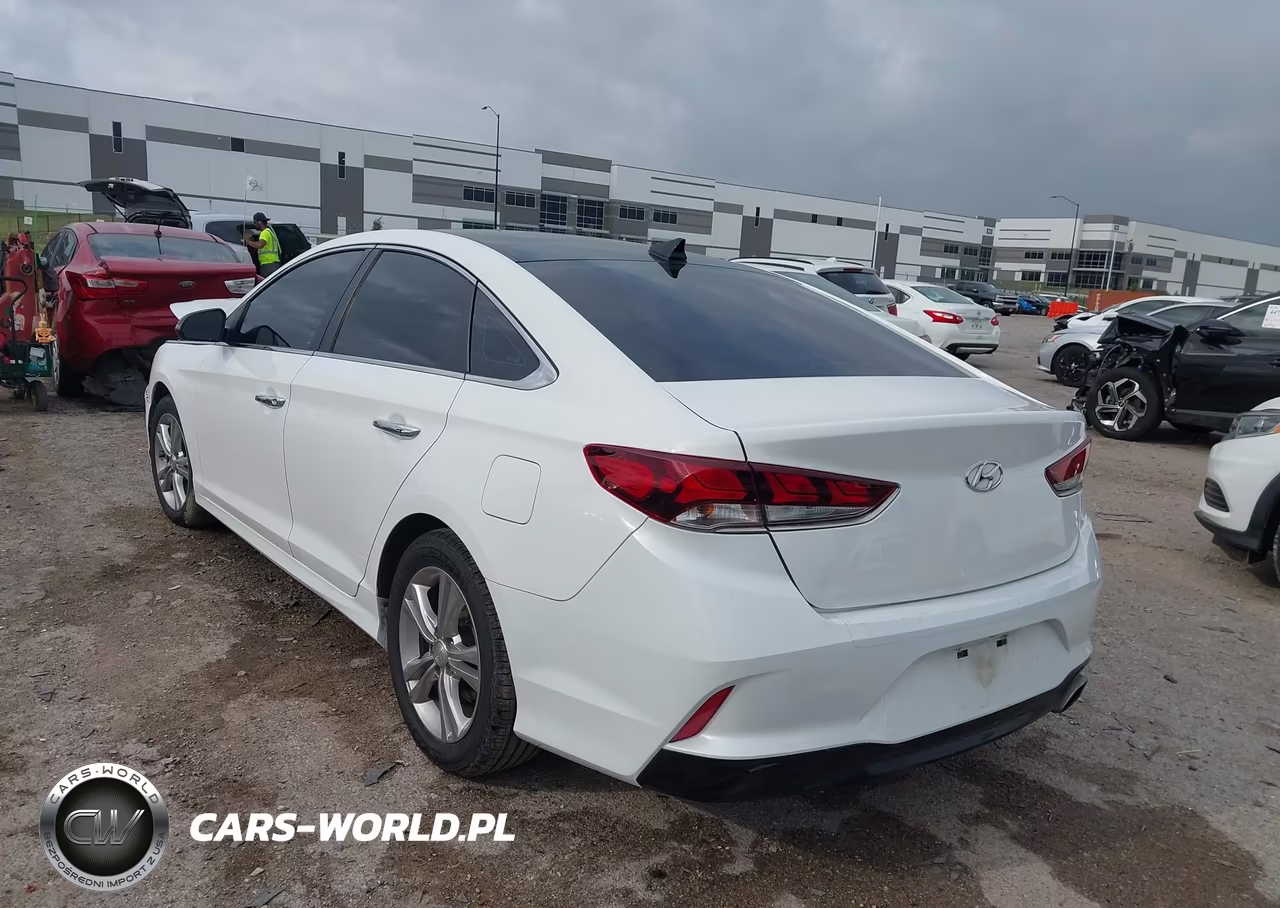 2018 Hyundai Sonata Sel VIN:5NPE34AFXJH626814 - 3