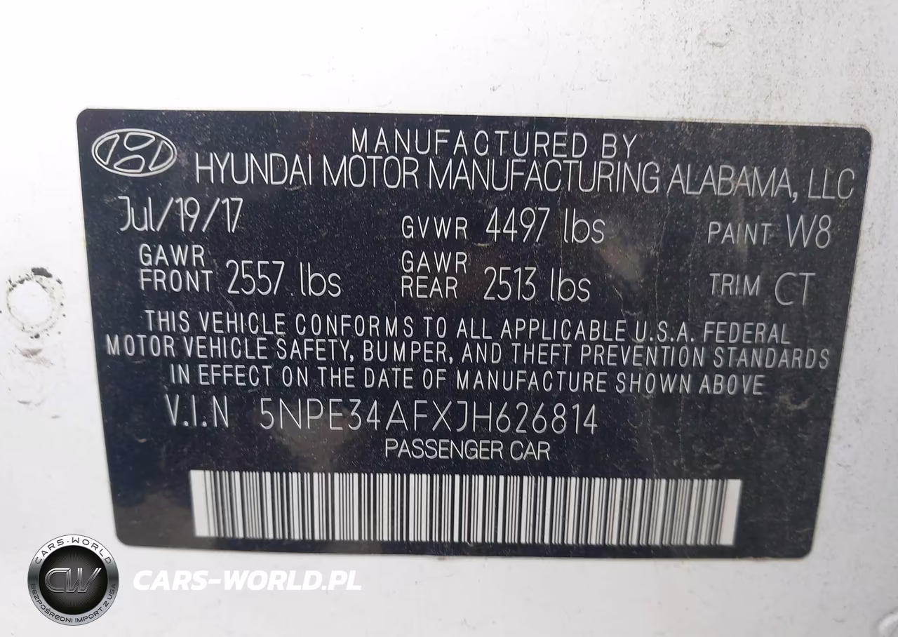 2018 Hyundai Sonata Sel VIN:5NPE34AFXJH626814 - 9