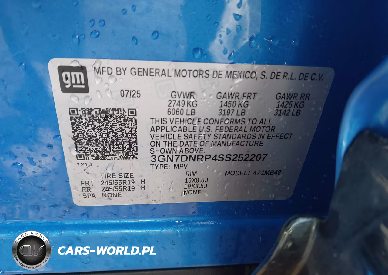 2025 Chevrolet Equinox Ev Lt 2 VIN:3GN7DNRP4SS252207 - 9
