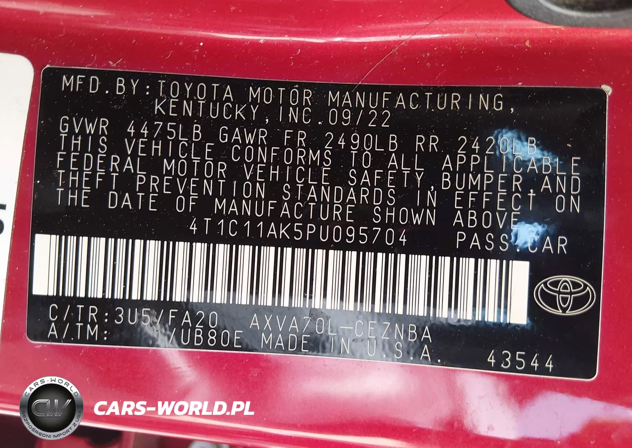 2023 Toyota Camry Le VIN:4T1C11AK5PU095704 - 9