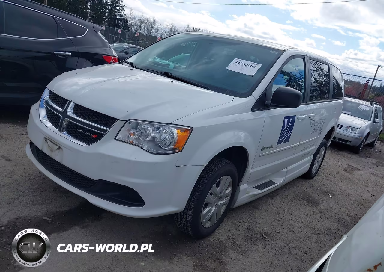 2017 Dodge Grand Caravan Se VIN:2C7WDGBG4HR784088 - 2