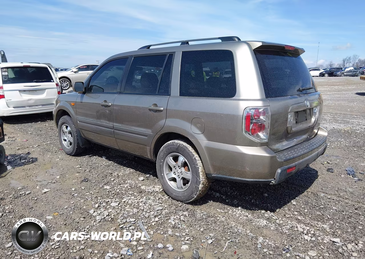 2008 Honda Pilot Ex VIN:5FNYF18448B029366 - 3