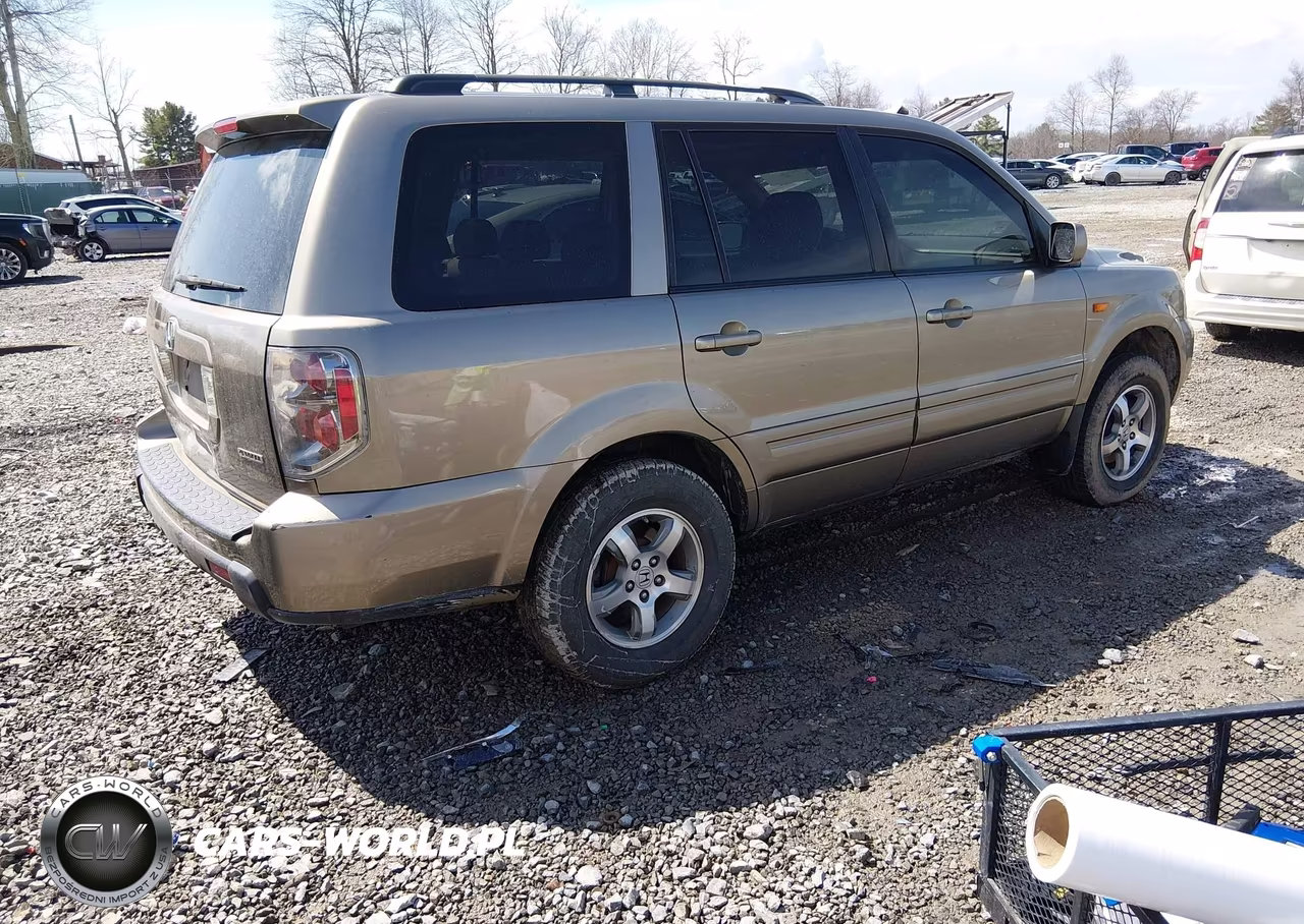 2008 Honda Pilot Ex VIN:5FNYF18448B029366 - 4