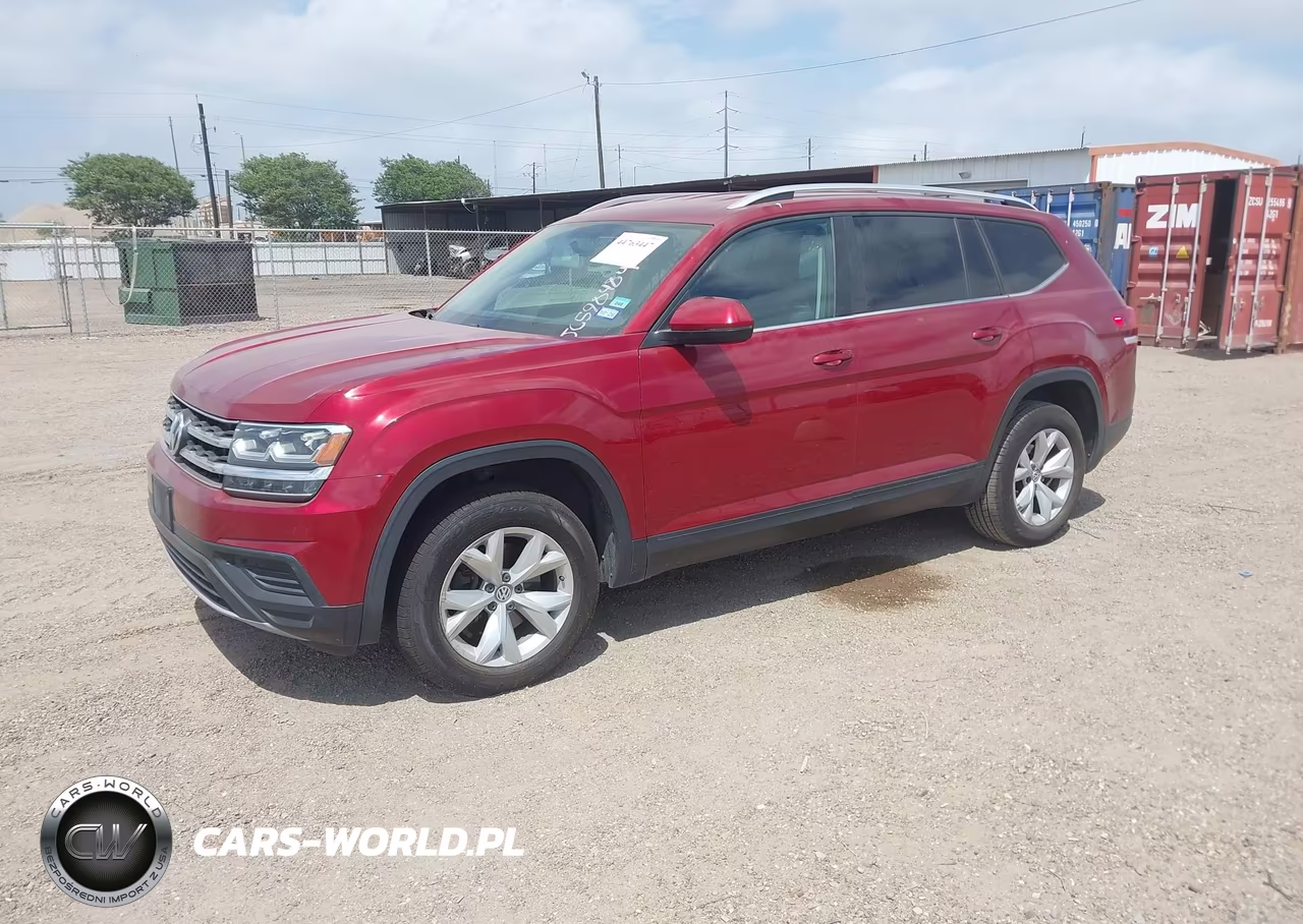 2018 Volkswagen Atlas 2.0T S VIN:1V2AP2CA1JC598484 - 2