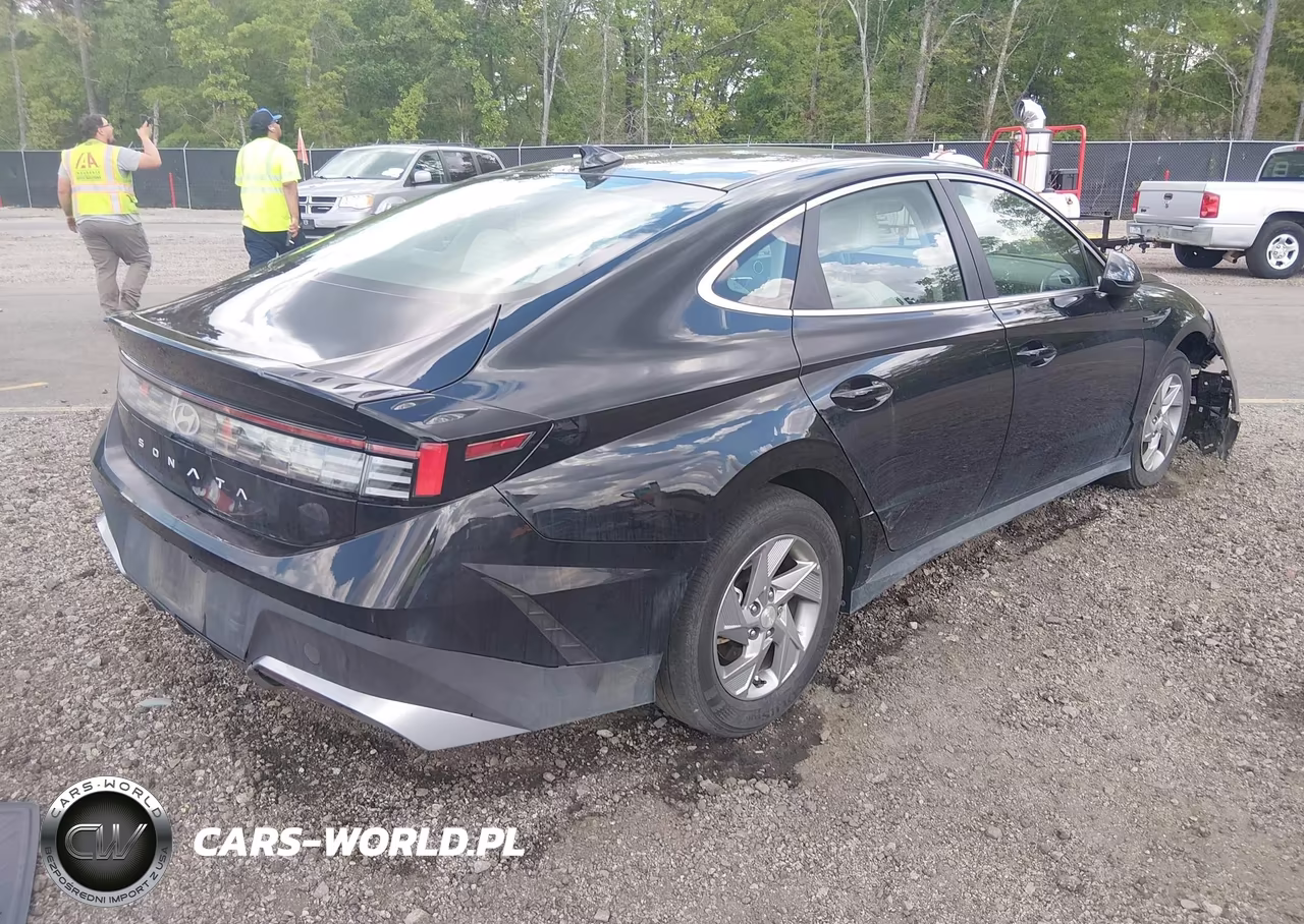 2025 Hyundai Sonata Se VIN:KMHL24JA4SA504405 - 4