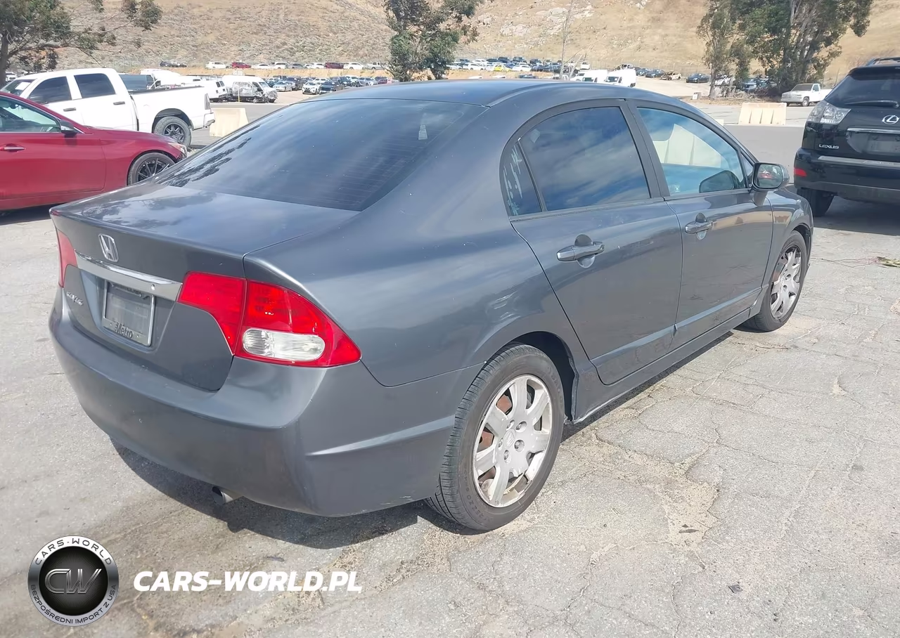 2011 Honda Civic Lx VIN:19XFA1F54BE049910 - 4