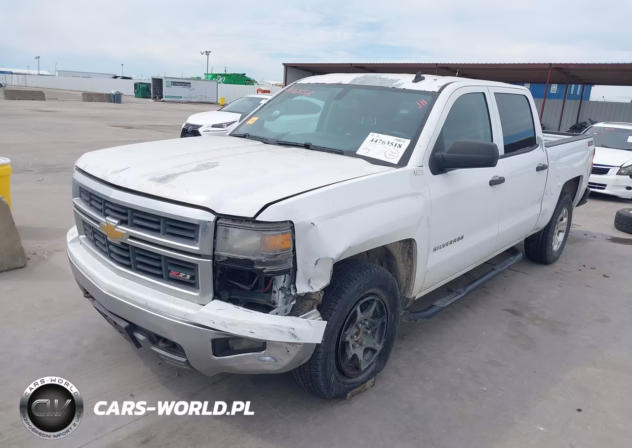 2014 Chevrolet Silverado 1500 2Lt VIN:3GCUKREC1EG525882 - 2