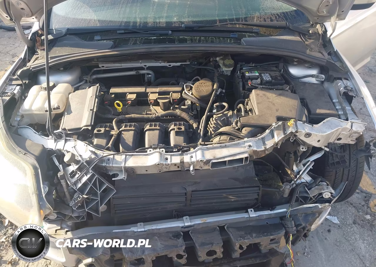 2014 Ford Focus Titanium VIN:1FADP3N23EL125711 - 10