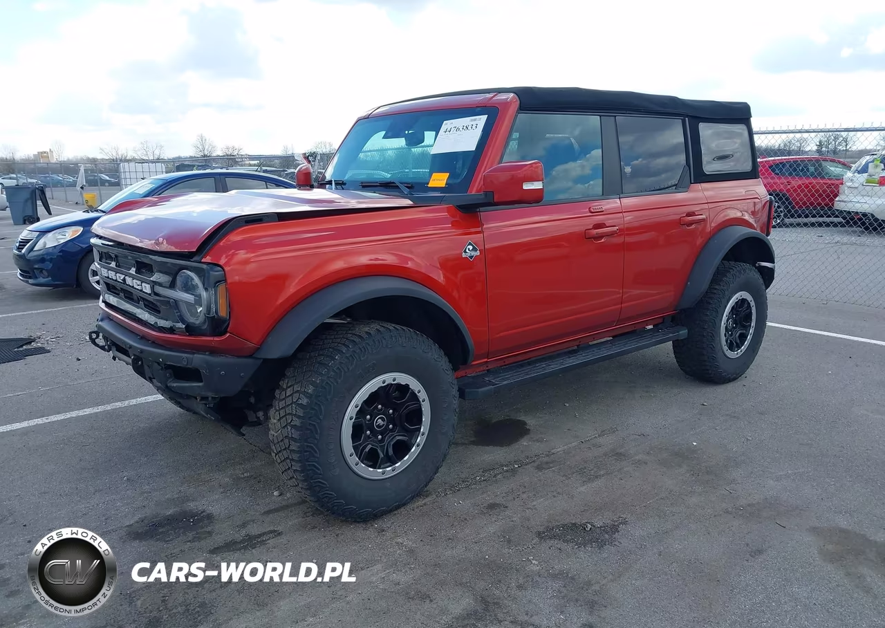 2022 Ford Bronco Outer Banks VIN:1FMDE5DH3NLB83976 - 2