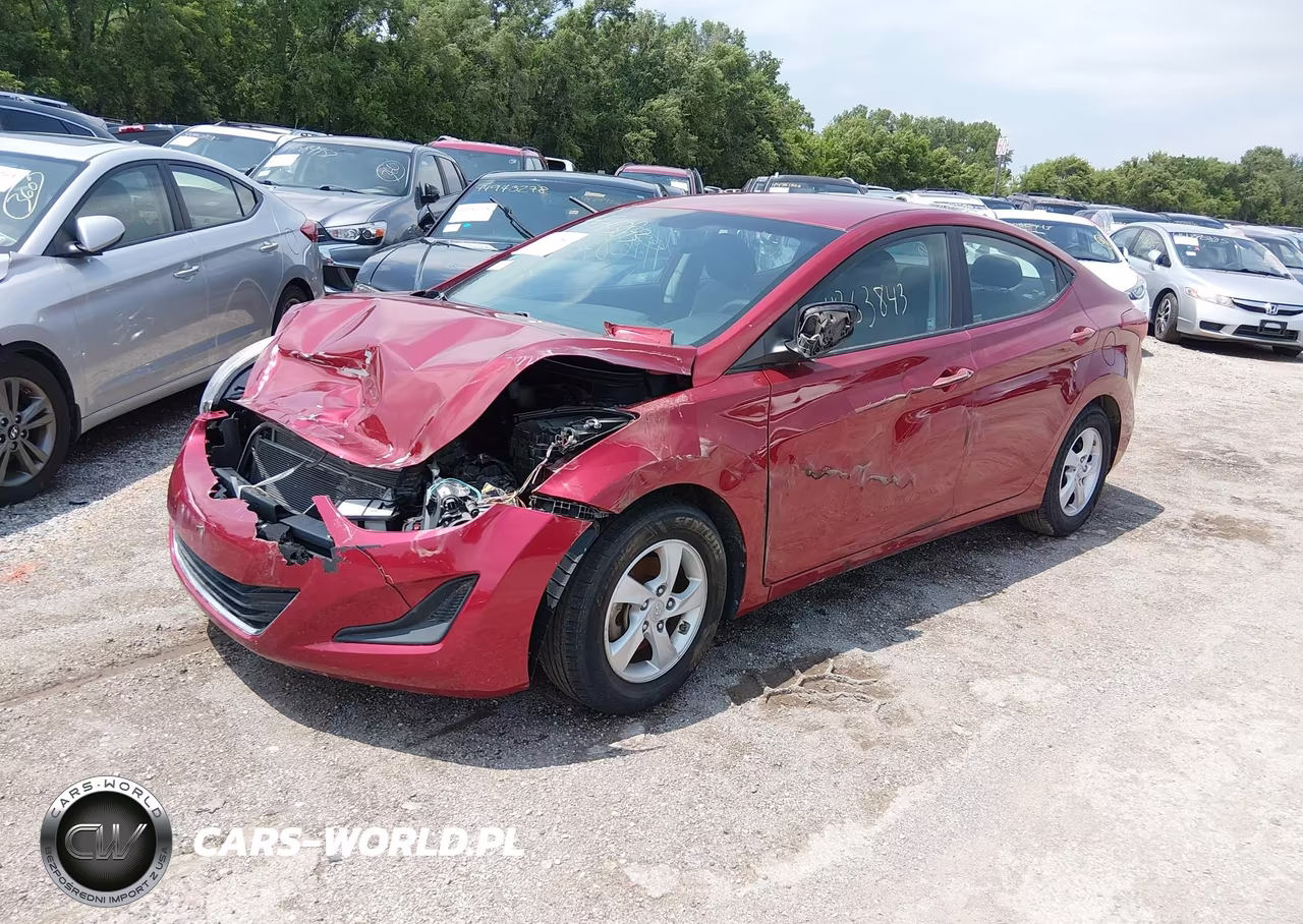 2015 Hyundai Elantra Se VIN:5NPDH4AE6FH585190 - 2