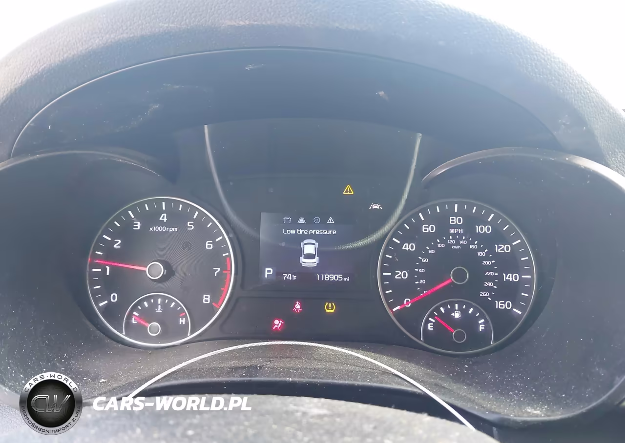 2019 Kia Optima Lx VIN:5XXGT4L39KG360100 - 7