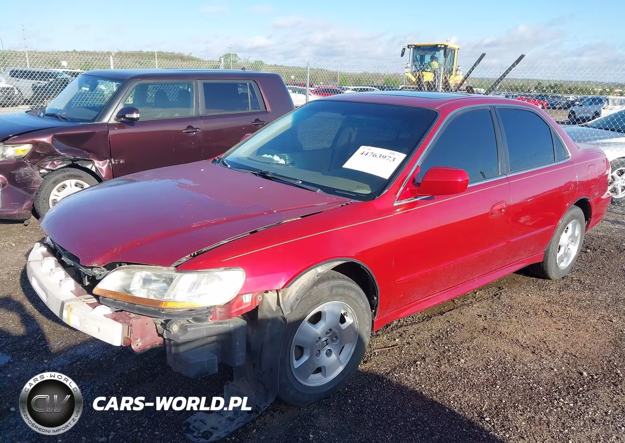 2001 Honda Accord 3.0 Ex VIN:1HGCG165X1A021663 - 2