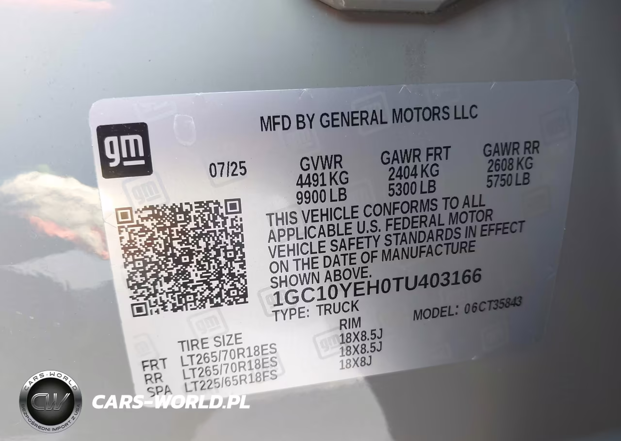 2026 Chevrolet Silverado Ev Lt VIN:1GC10YEH0TU403166 - 9