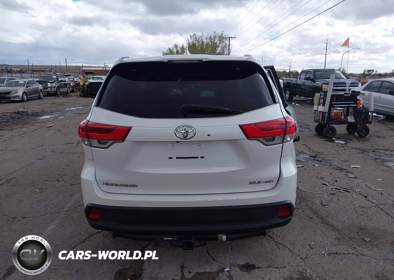 2019 Toyota Highlander Xle VIN:5TDJZRFH9KS584829 - 16