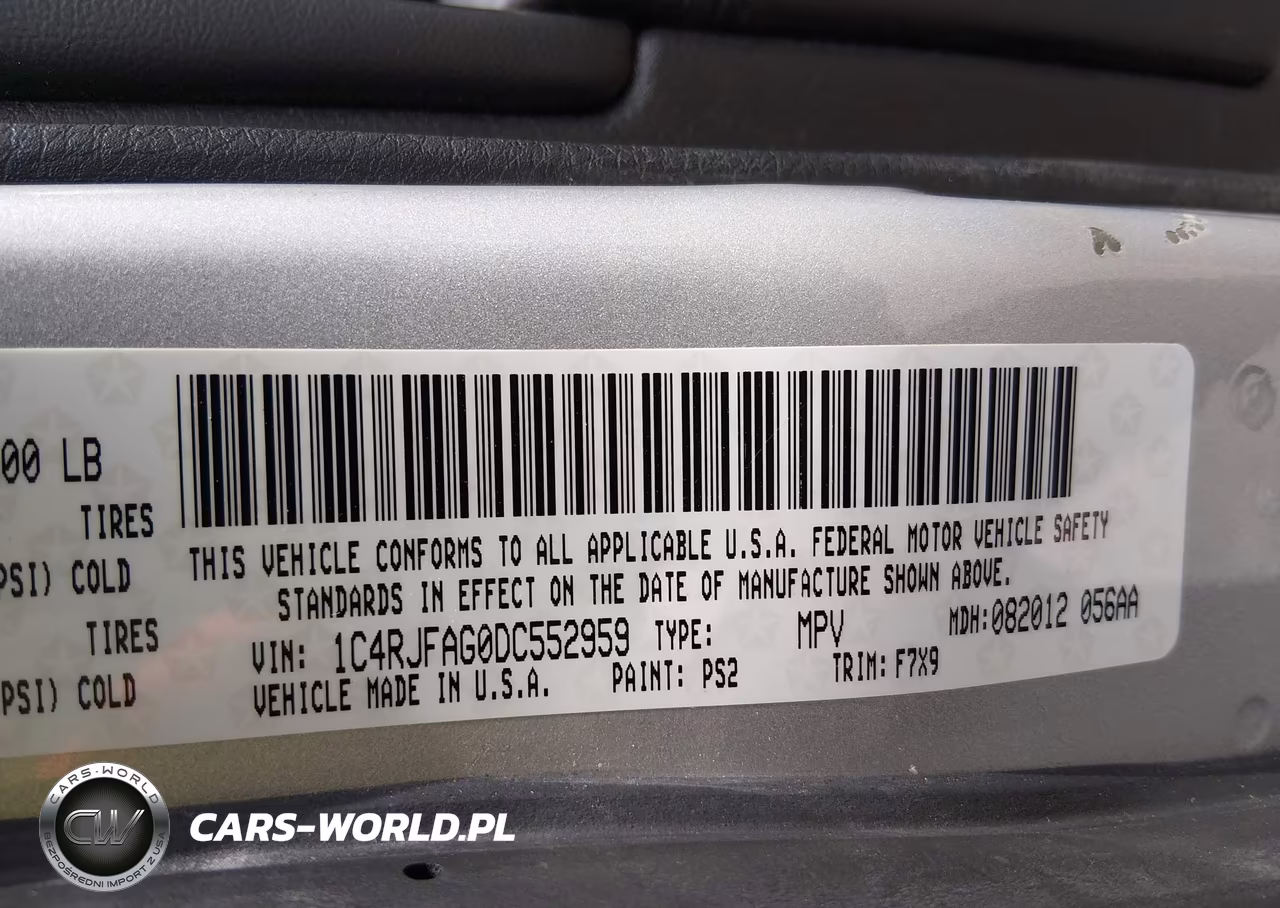 2013 Jeep Grand Cherokee Laredo VIN:1C4RJFAG0DC552959 - 9
