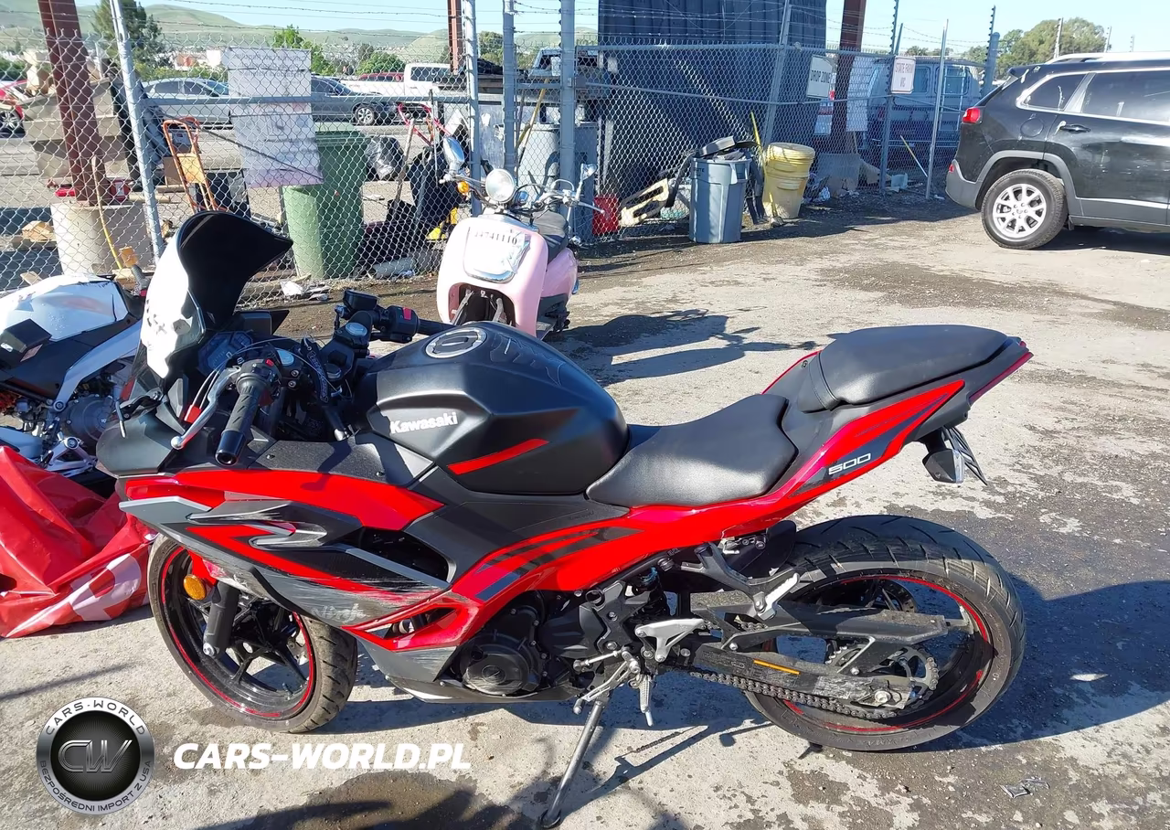2025 Kawasaki Ex500 VIN:ML5EXGG1XSDA68453 - 13