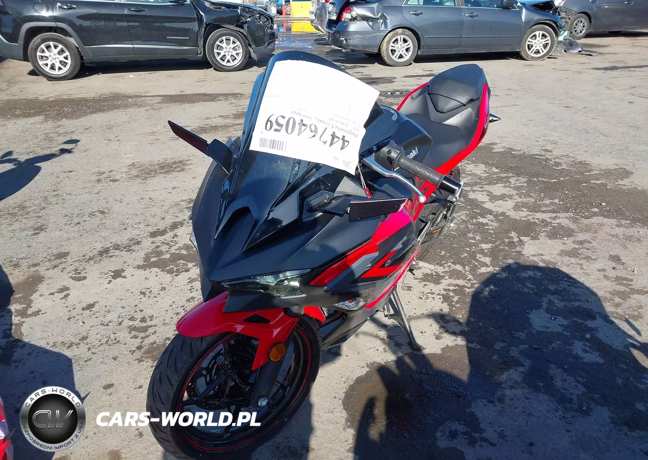 2025 Kawasaki Ex500 VIN:ML5EXGG1XSDA68453 - 2