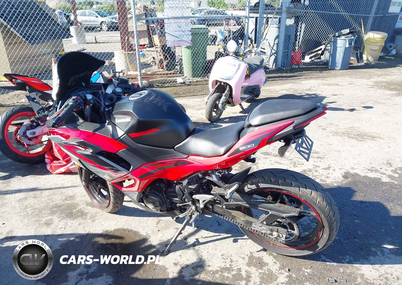 2025 Kawasaki Ex500 VIN:ML5EXGG1XSDA68453 - 3