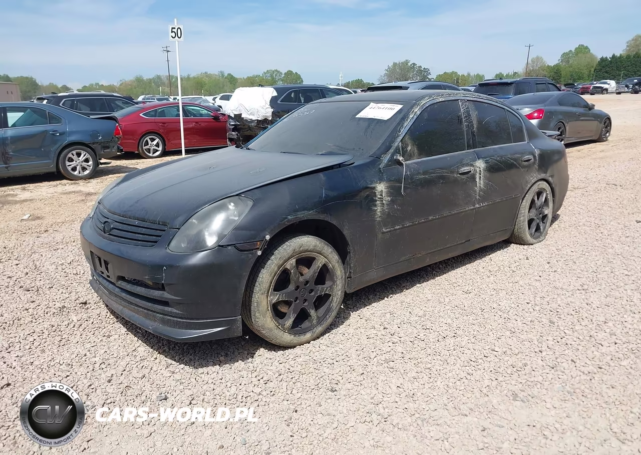 2003 Infiniti G35 Luxury Leather VIN:JNKCV51E03M302549 - 2