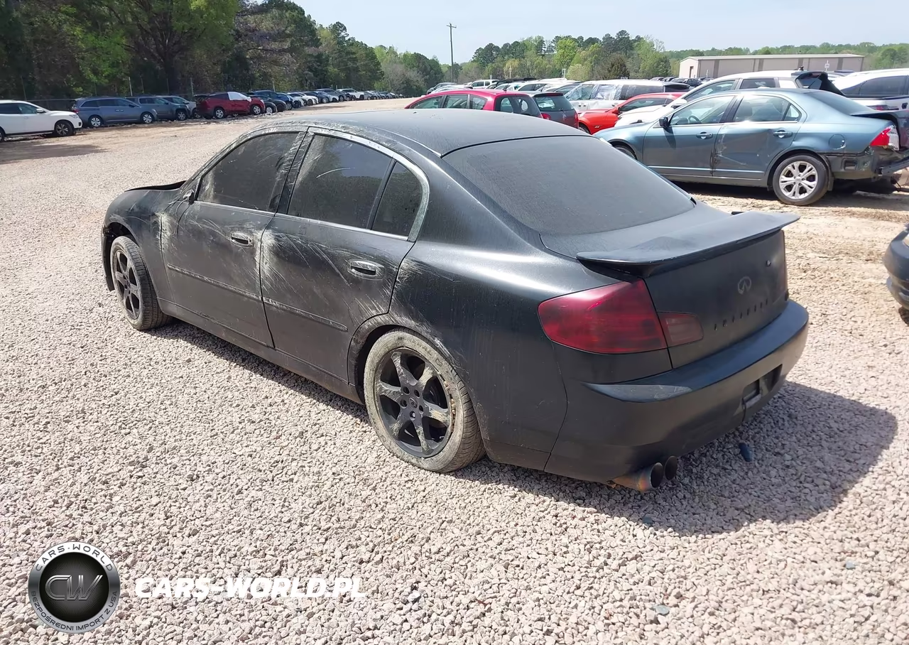 2003 Infiniti G35 Luxury Leather VIN:JNKCV51E03M302549 - 3