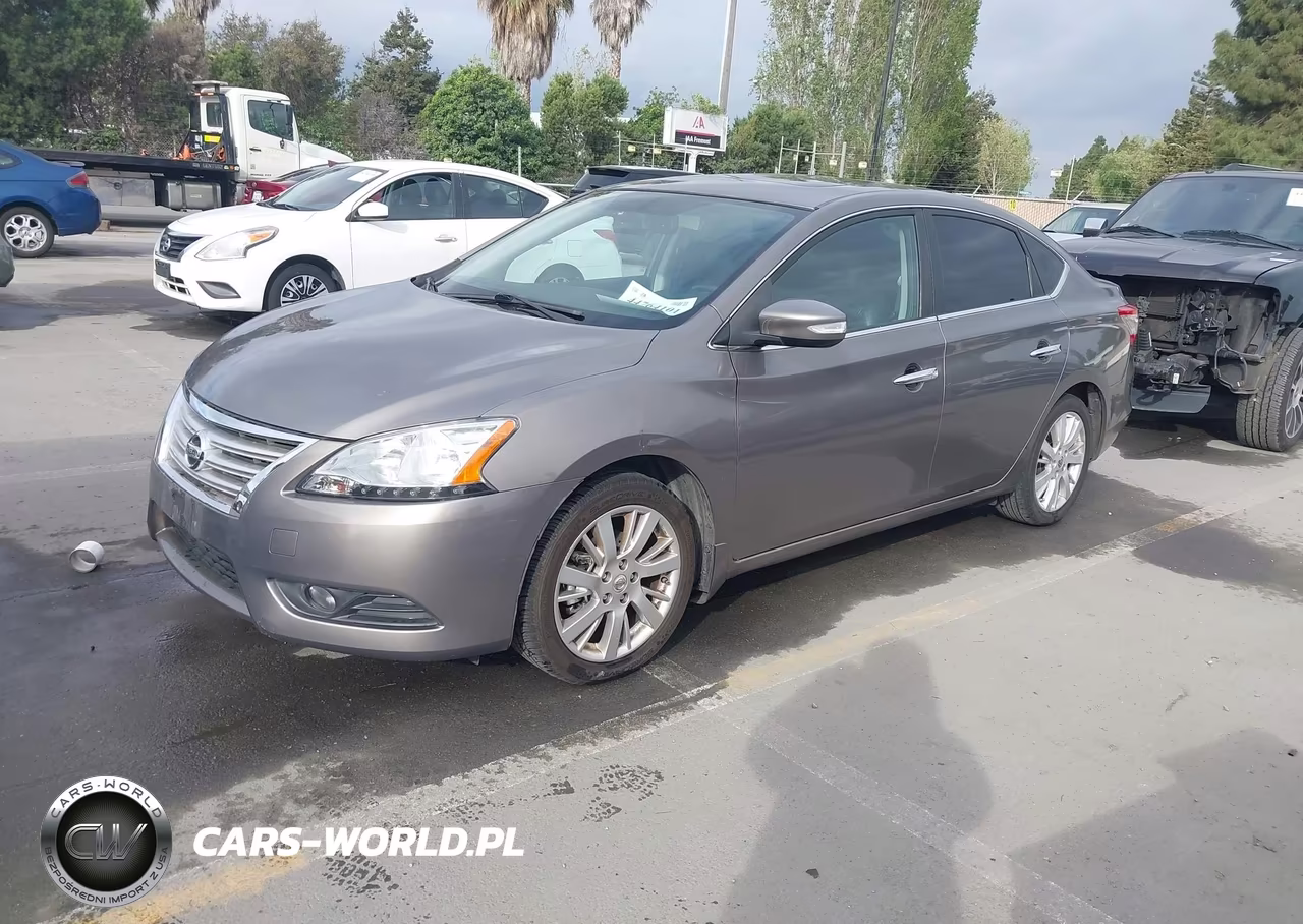 2015 Nissan Sentra Sl VIN:3N1AB7AP1FY351570 - 2