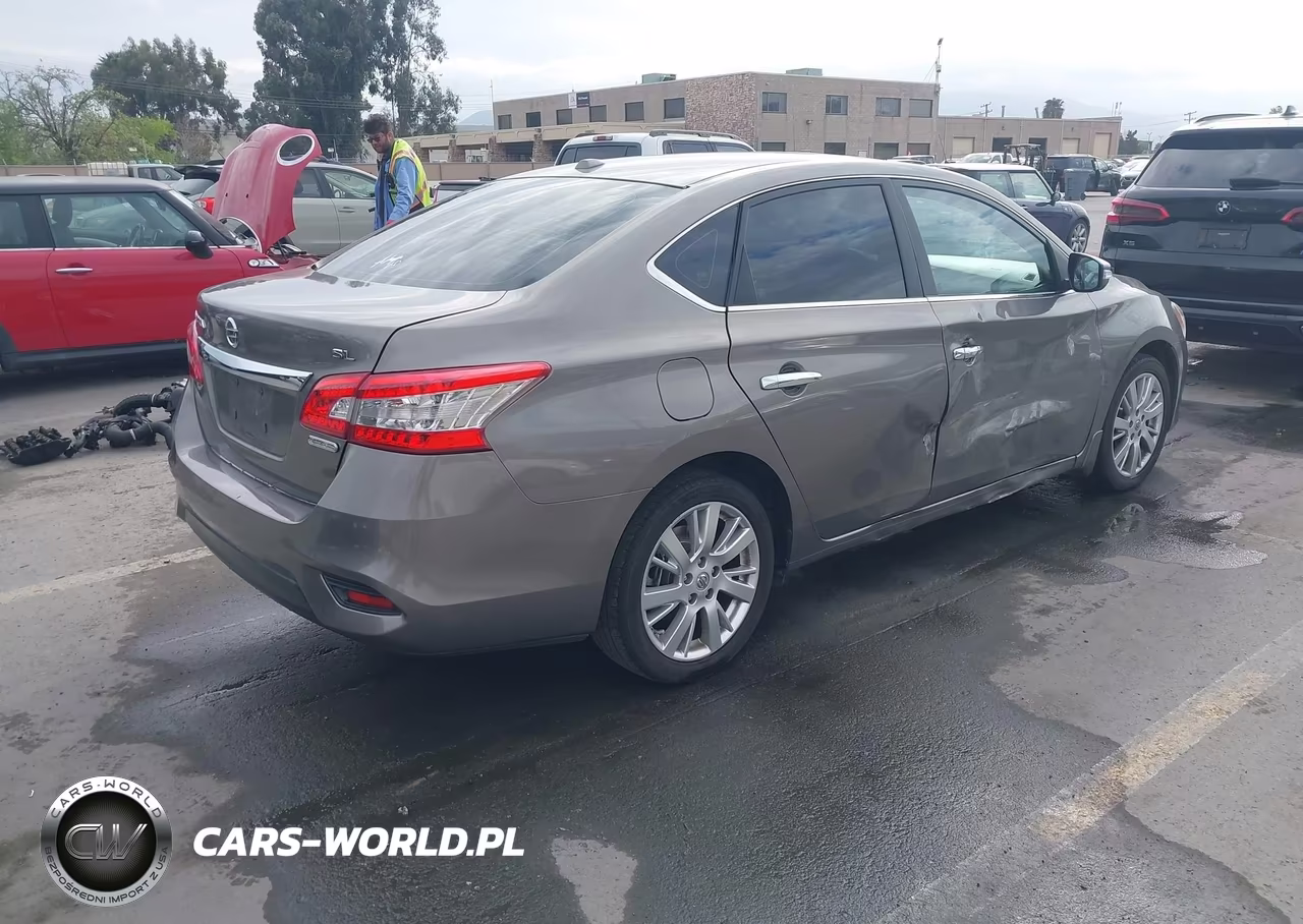 2015 Nissan Sentra Sl VIN:3N1AB7AP1FY351570 - 4