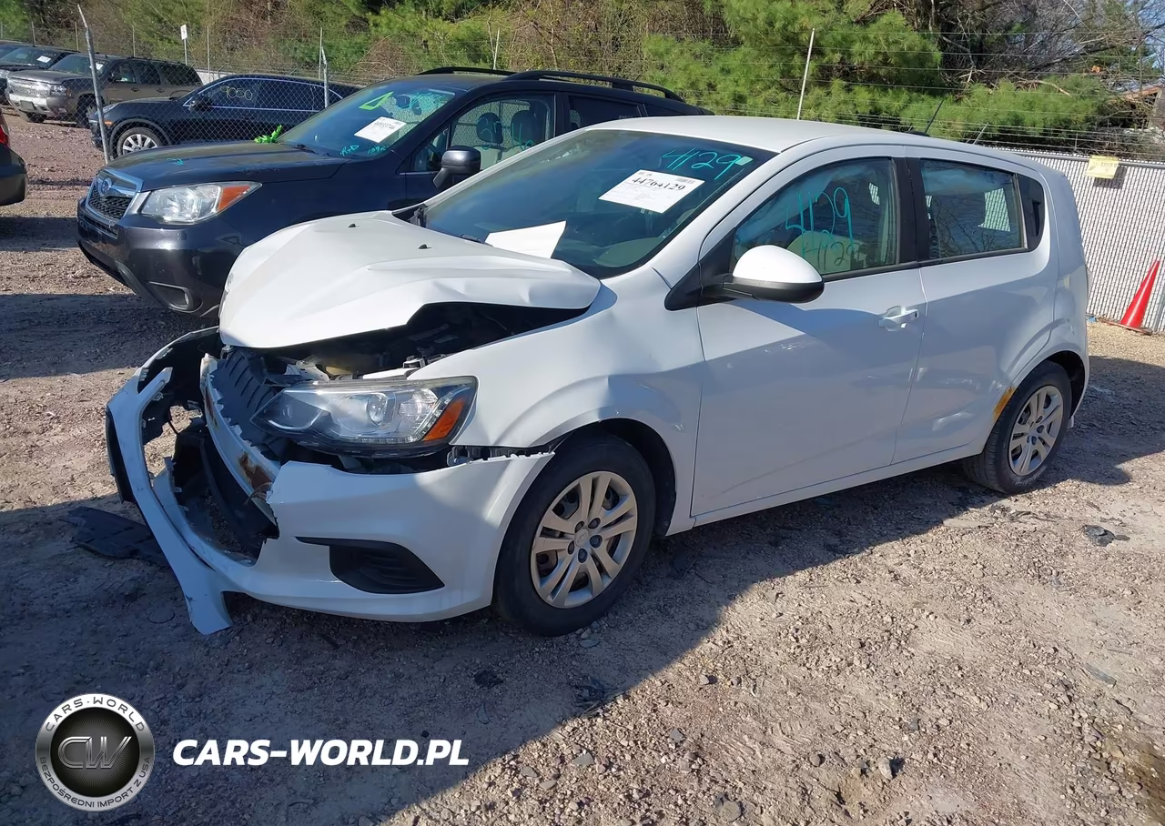 2017 Chevrolet Sonic Lt Auto VIN:1G1JG6SHXH4168604 - 2
