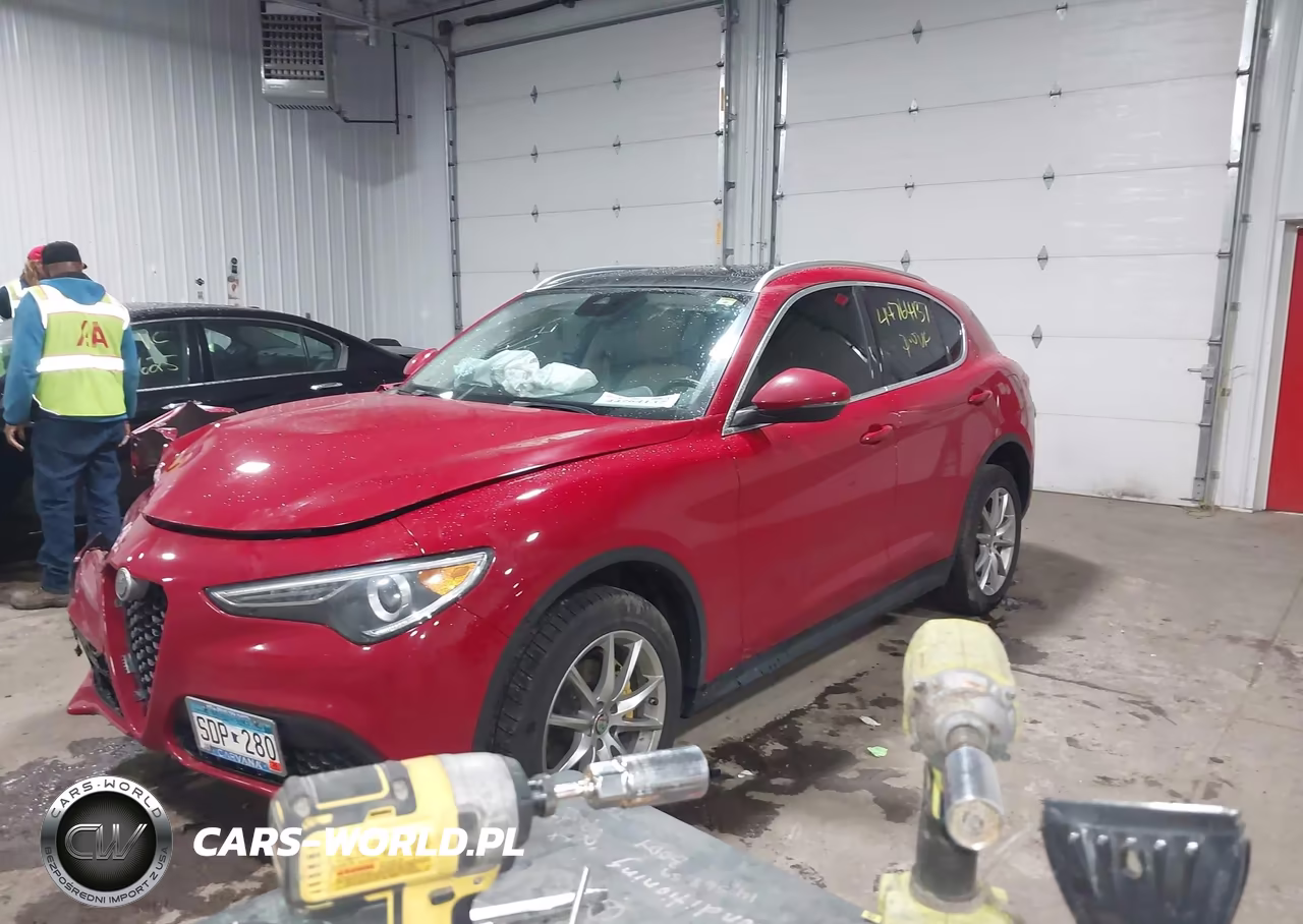 2019 Alfa Romeo Stelvio Ti Lusso Awd VIN:ZASPAKBN6K7C57147 - 2