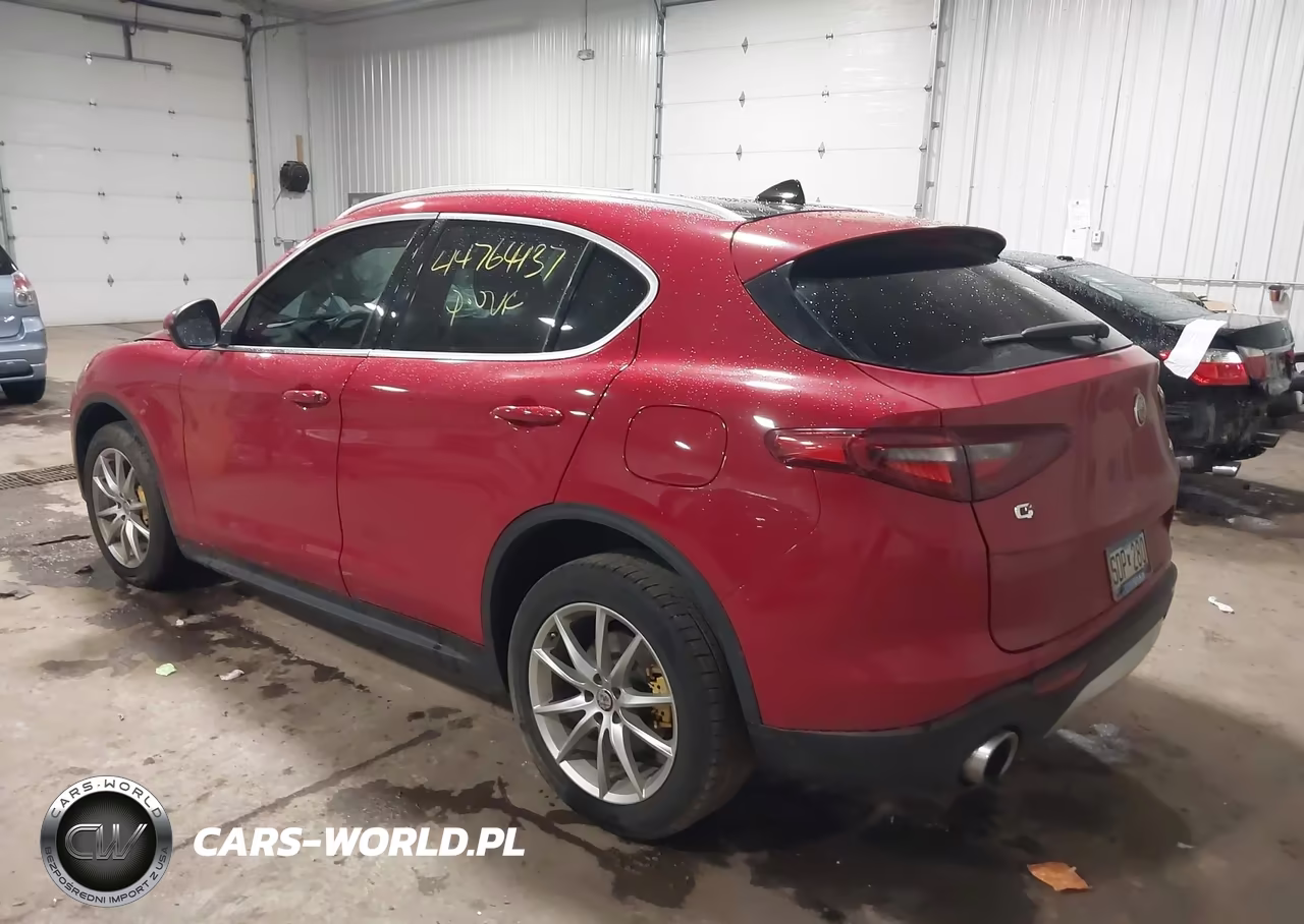 2019 Alfa Romeo Stelvio Ti Lusso Awd VIN:ZASPAKBN6K7C57147 - 3