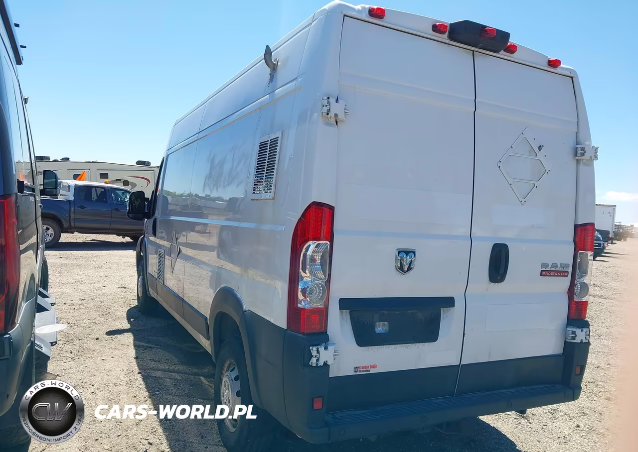 2019 Ram Promaster 3500 High Roof 159 Wb VIN:3C6URVHG6KE501563 - 3