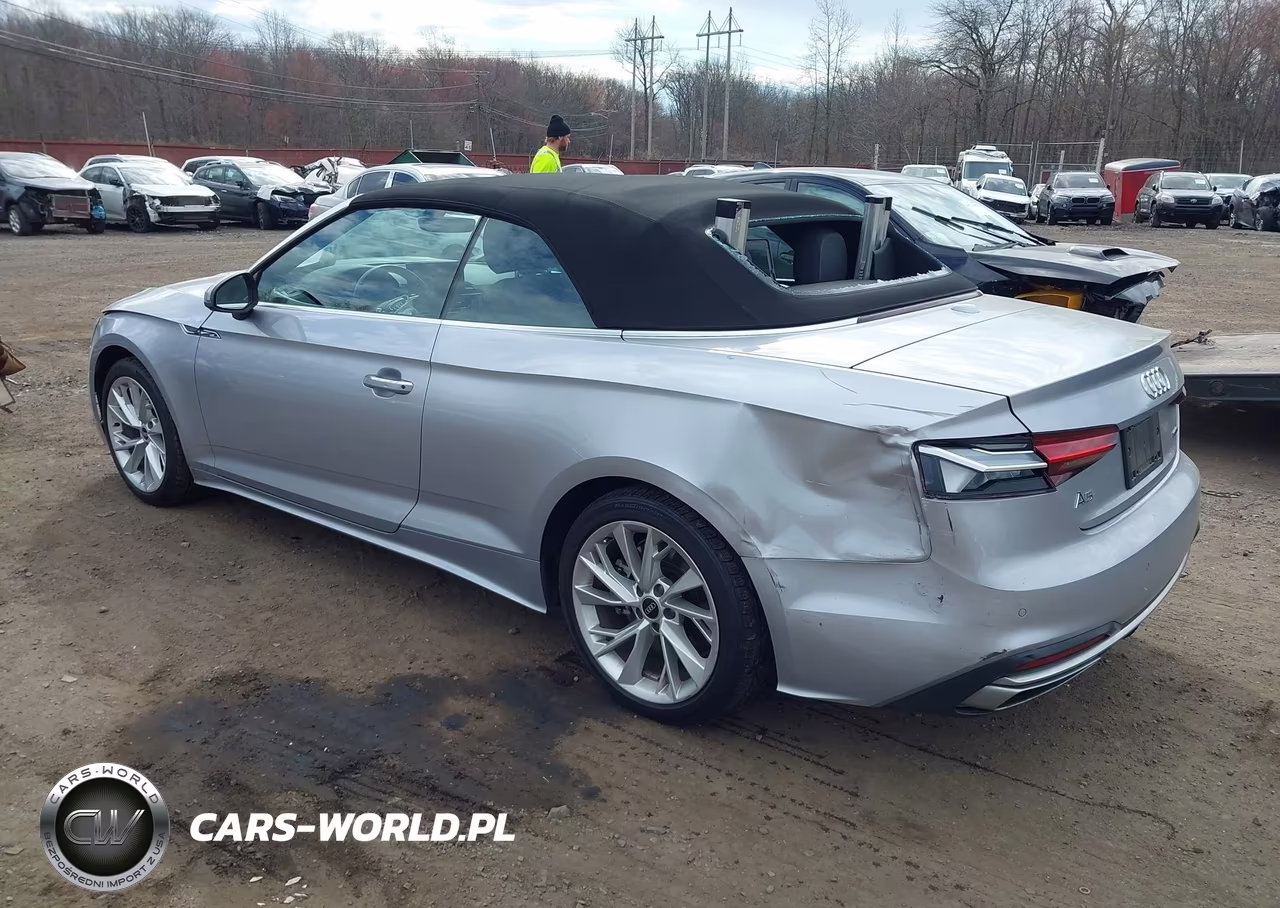 2021 Audi A5 Cabriolet Premium Plus 45 Tfsi Quattro S Tronic VIN:WAUWAGF57MN003938 - 3