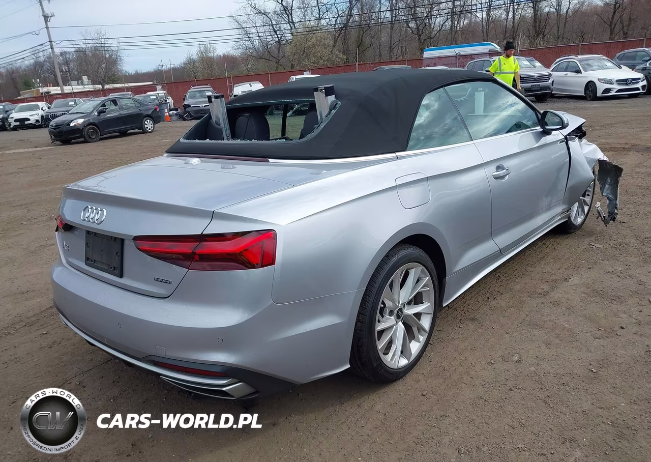 2021 Audi A5 Cabriolet Premium Plus 45 Tfsi Quattro S Tronic VIN:WAUWAGF57MN003938 - 4