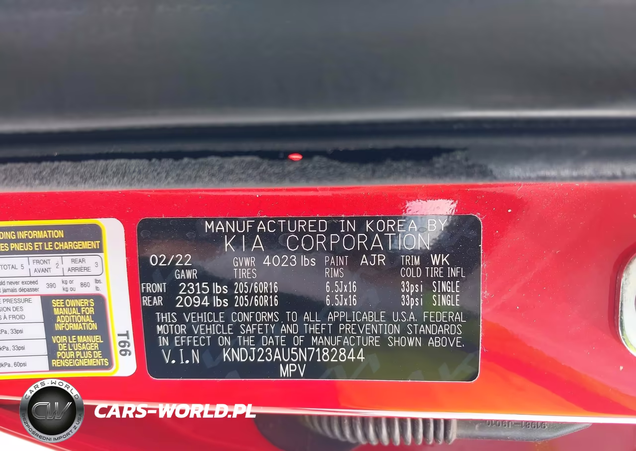 2022 Kia Soul Lx VIN:KNDJ23AU5N7182844 - 9