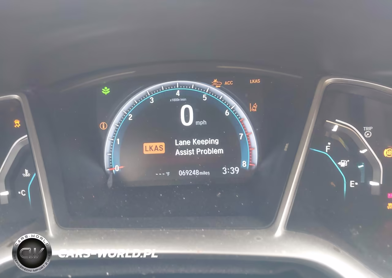 2020 Honda Civic Ex VIN:19XFC1F36LE221526 - 7