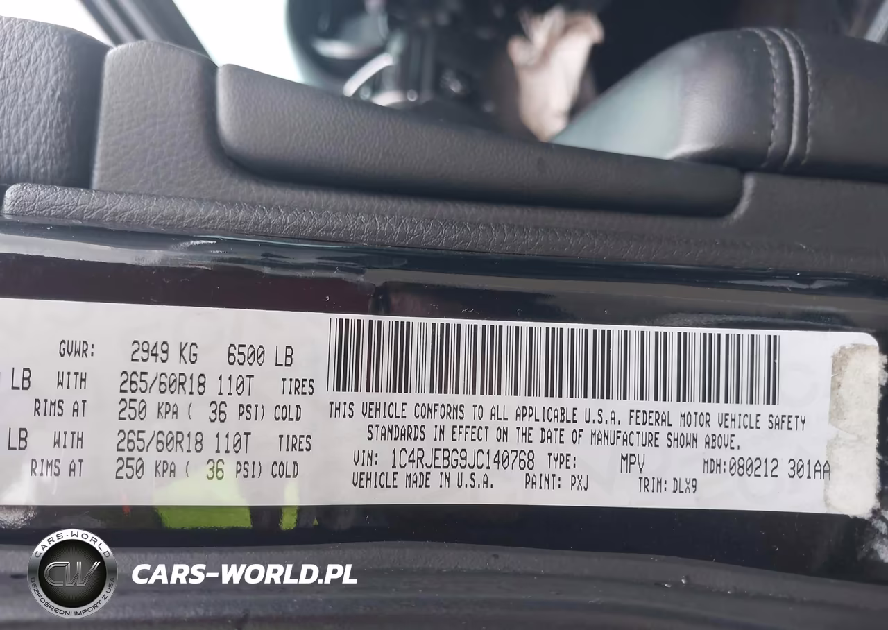 2018 Jeep Grand Cherokee Limited 4X2 VIN:1C4RJEBG9JC140768 - 9