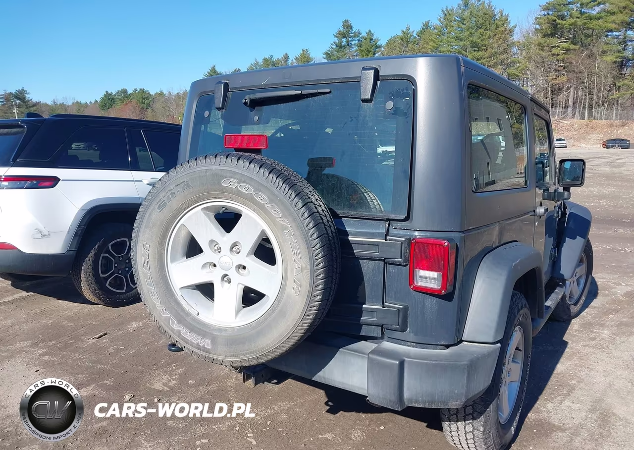 2017 Jeep Wrangler Sport 4X4 VIN:1C4GJWAG6HL508168 - 16