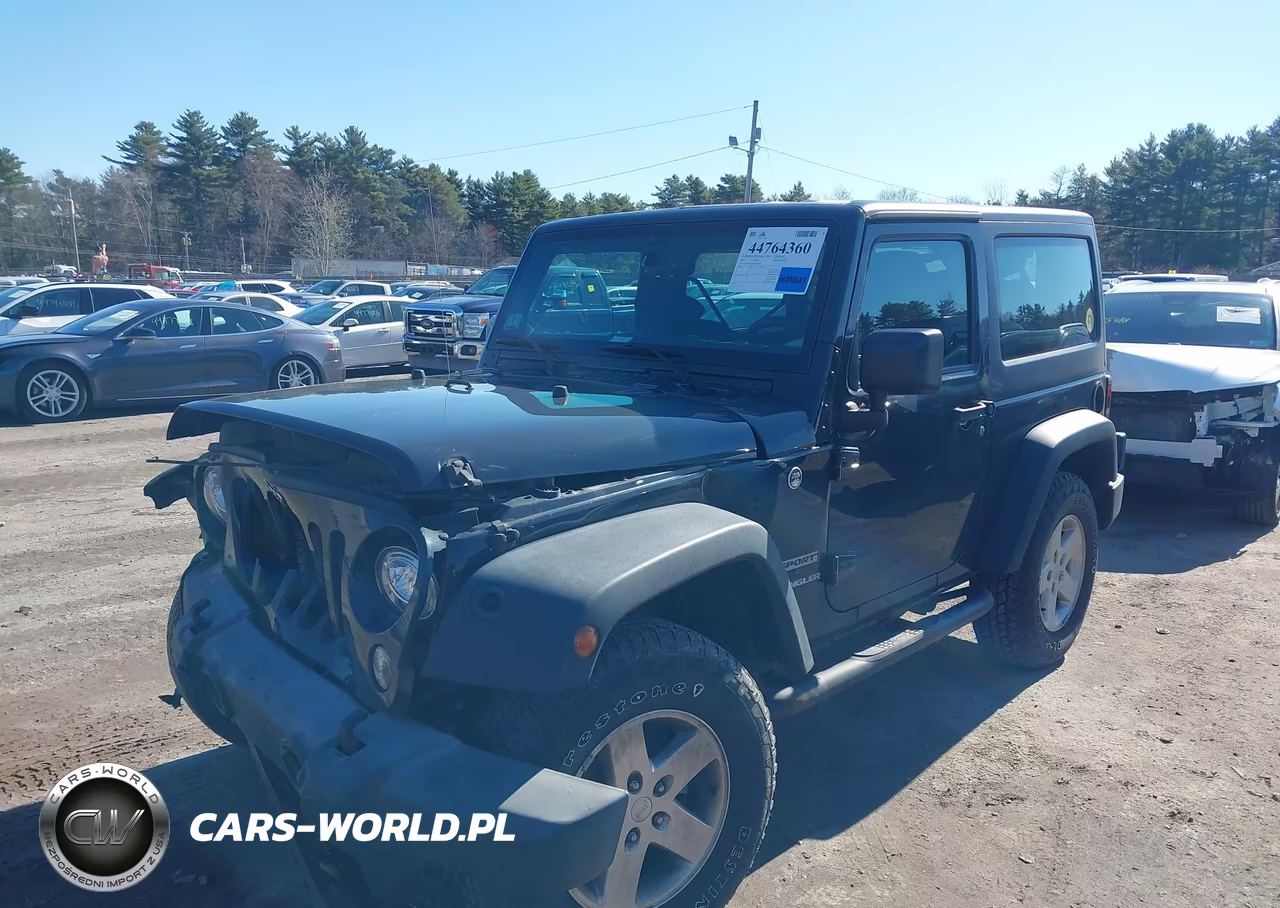 2017 Jeep Wrangler Sport 4X4 VIN:1C4GJWAG6HL508168 - 2