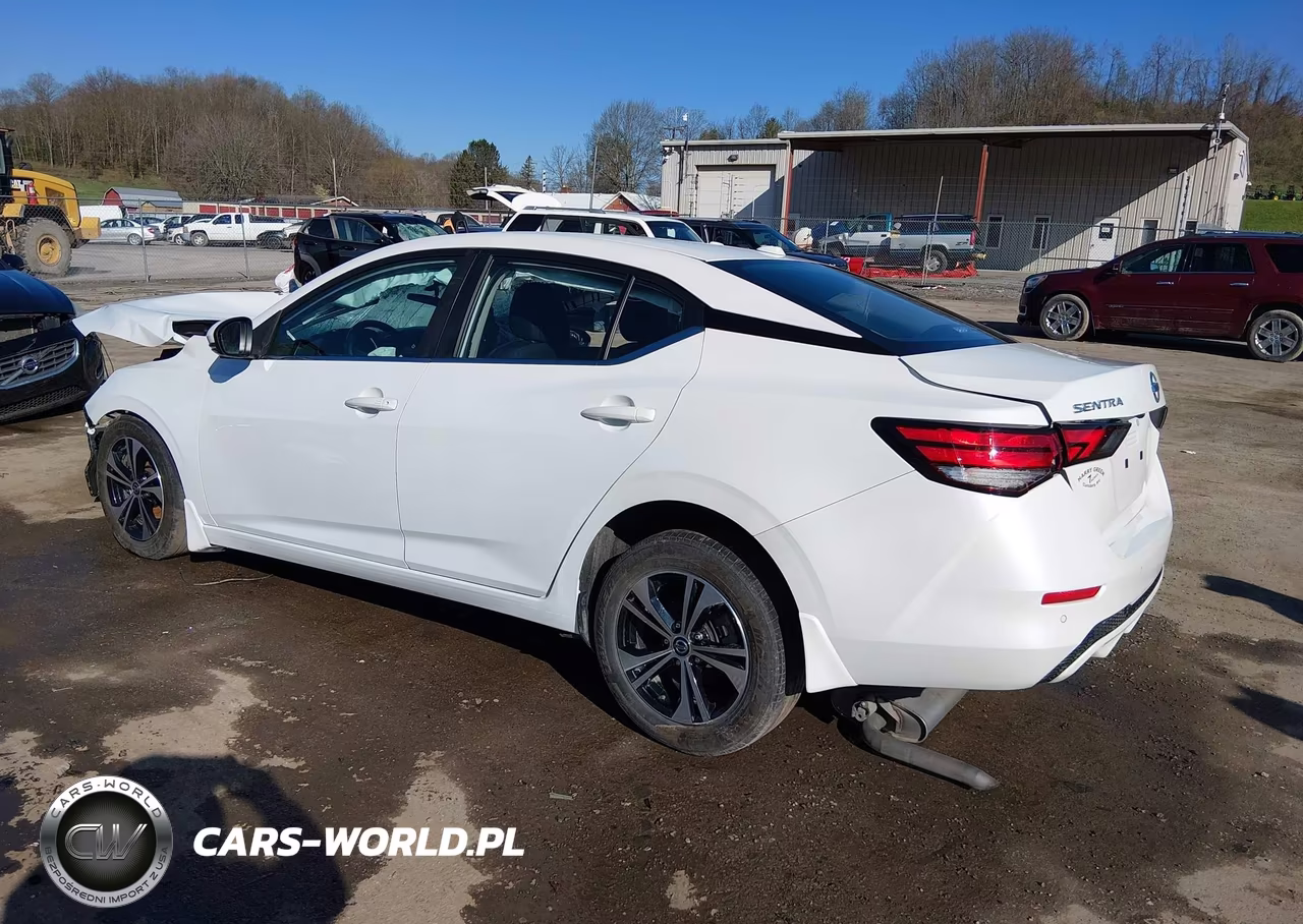 2020 Nissan Sentra Sv Xtronic Cvt VIN:3N1AB8CV1LY224511 - 3