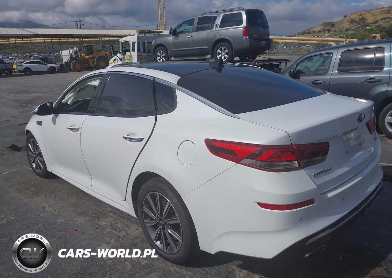 2019 Kia Optima Ex VIN:5XXGU4L12KG337236 - 3