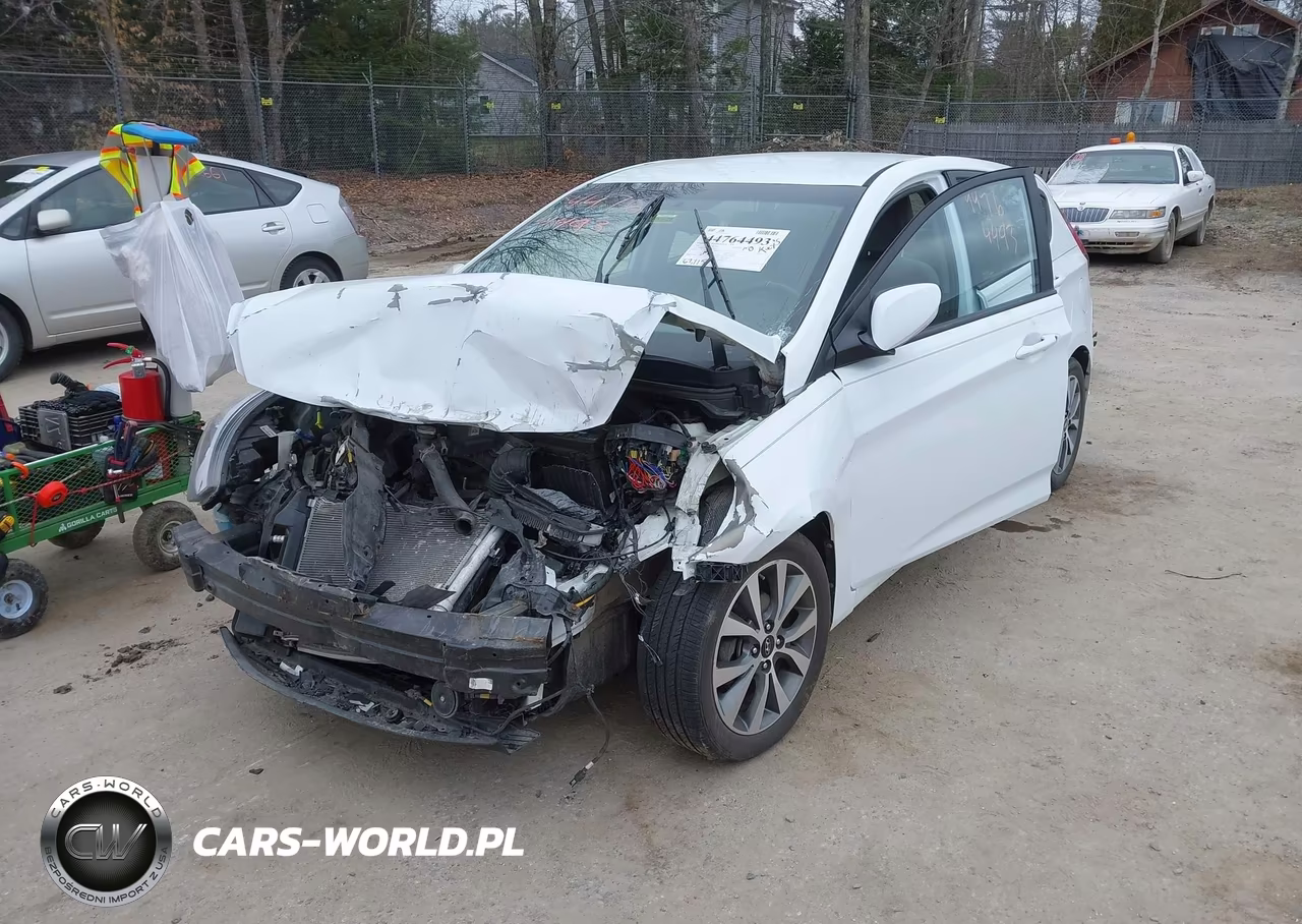 2017 Hyundai Accent Sport VIN:KMHCU5AE7HU345325 - 2