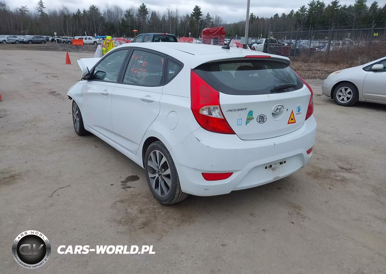 2017 Hyundai Accent Sport VIN:KMHCU5AE7HU345325 - 3