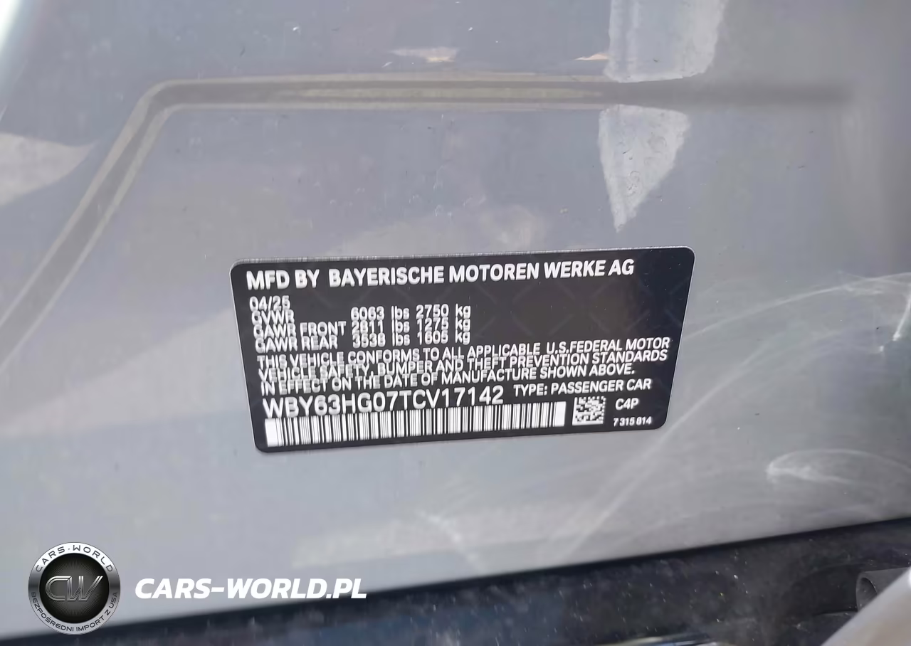 2026 BMW I5 Edrive40 VIN:WBY63HG07TCV17142 - 9