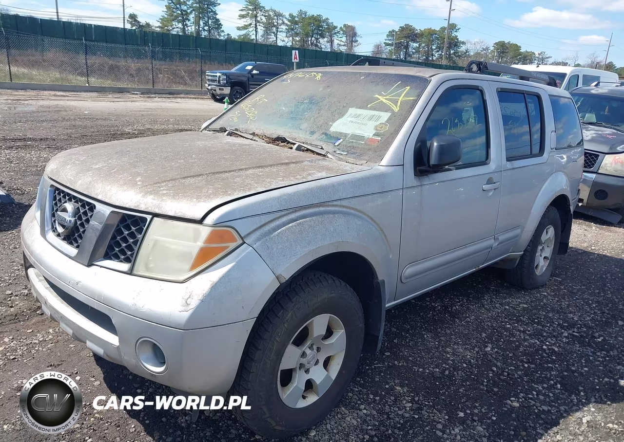 2005 Nissan Pathfinder Xe VIN:5N1AR18W95C742651 - 2