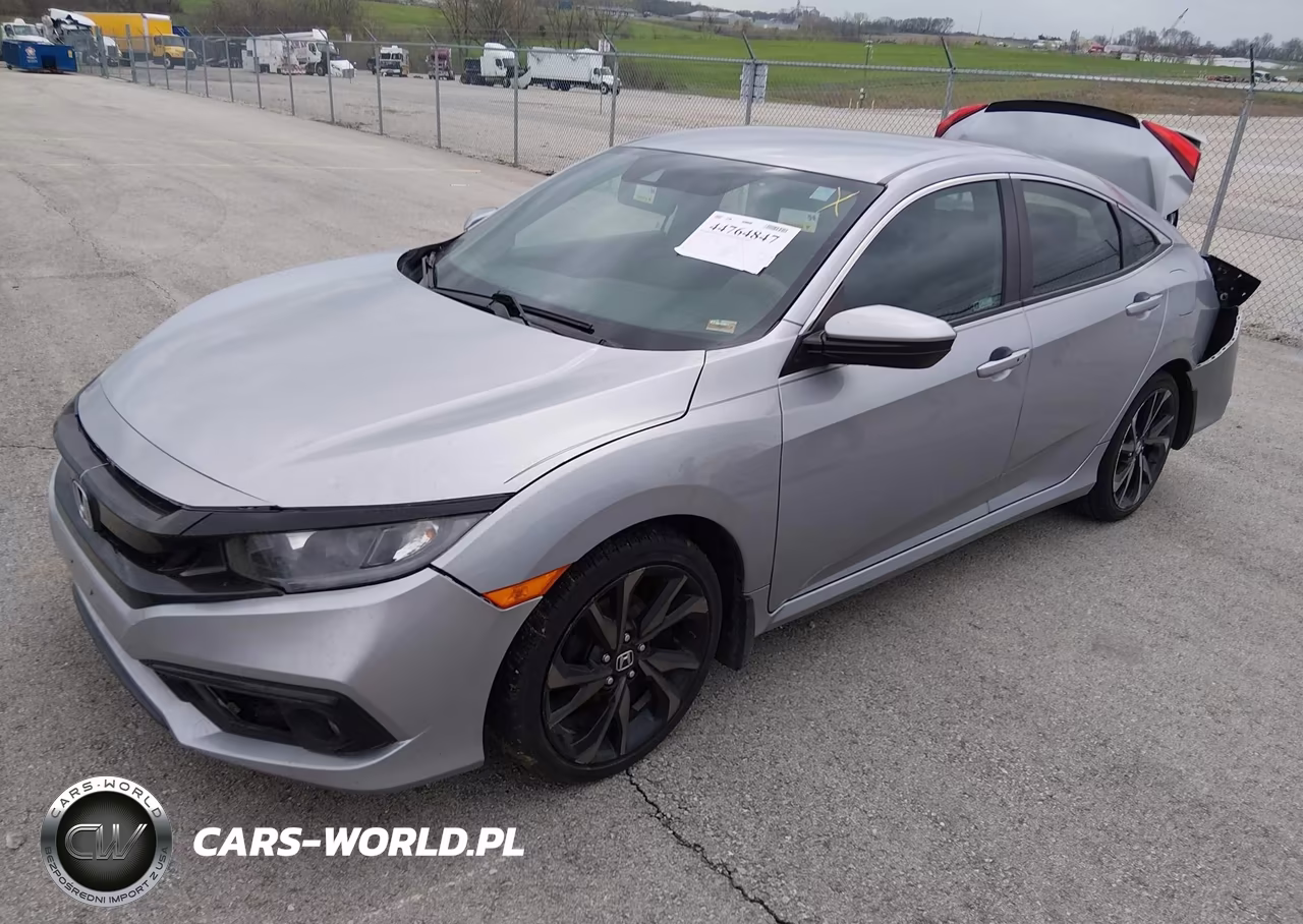 2020 Honda Civic Sport VIN:2HGFC2F83LH551955 - 2