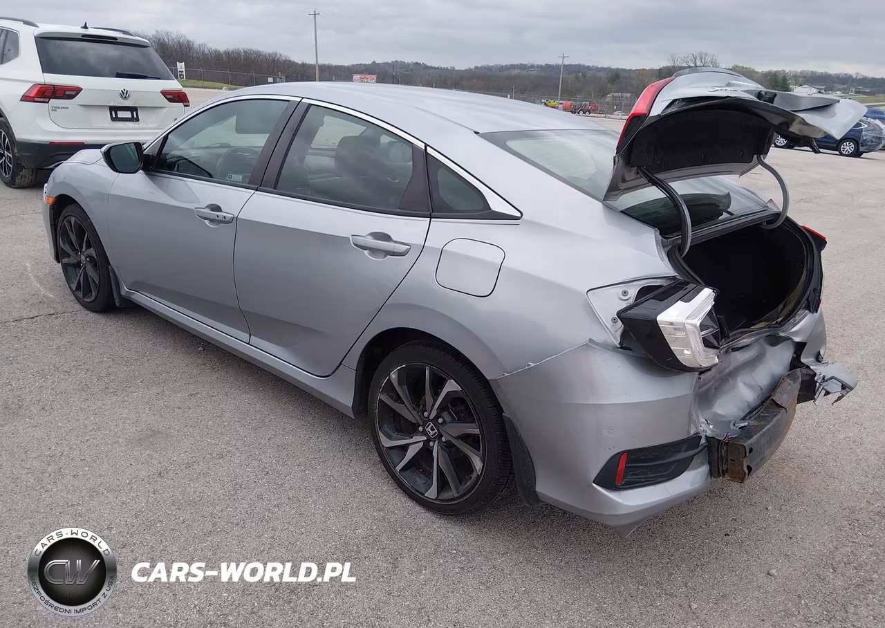 2020 Honda Civic Sport VIN:2HGFC2F83LH551955 - 3