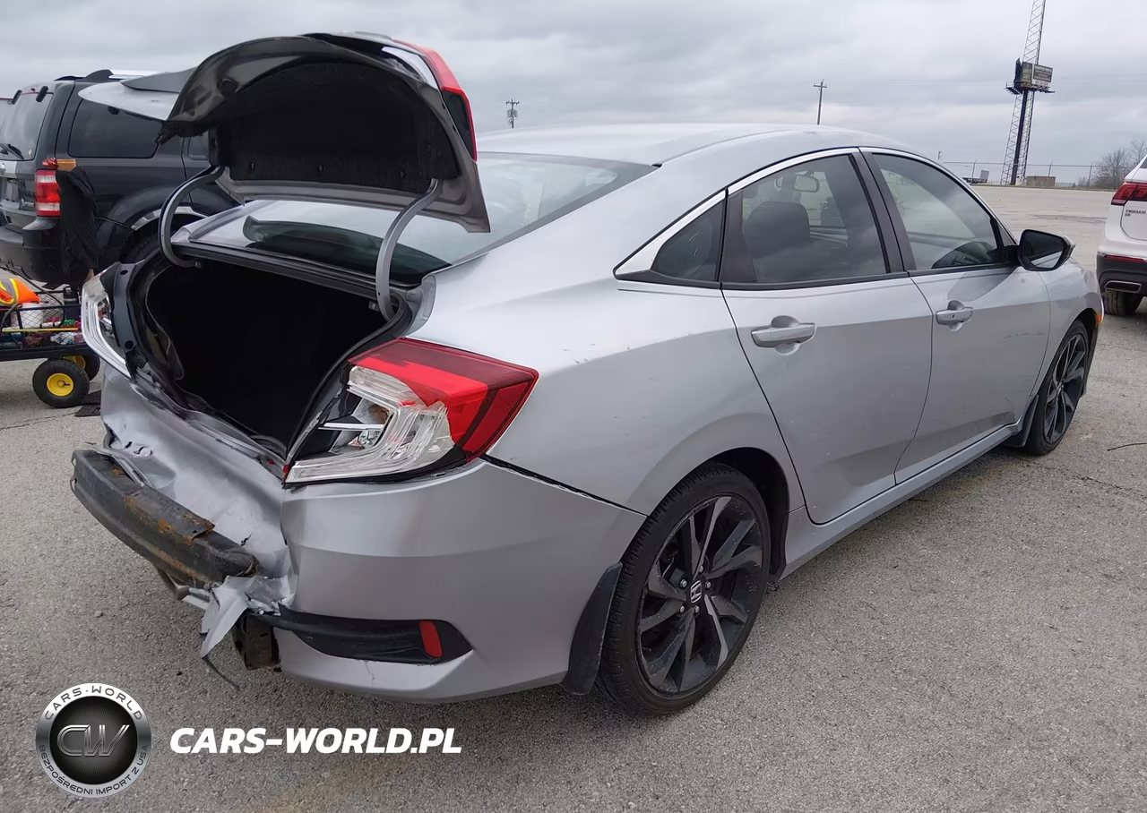 2020 Honda Civic Sport VIN:2HGFC2F83LH551955 - 4